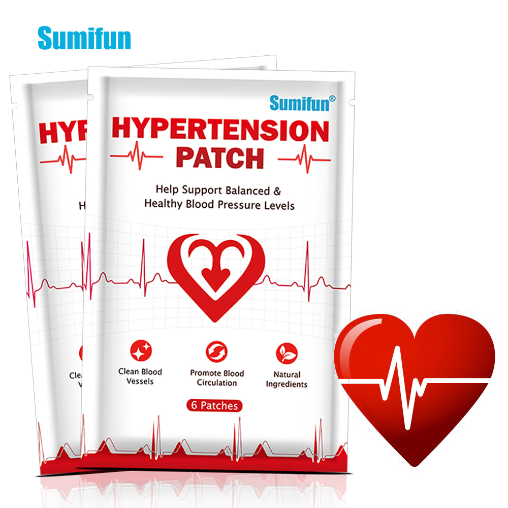 Herbal Zone - Sumifun 6pcs Hypertension Patches Herbal Extract