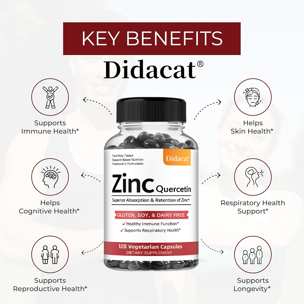 Quercetin & Zinc Vegetarian Ca - Wellness Quercetin ulasan dan harga