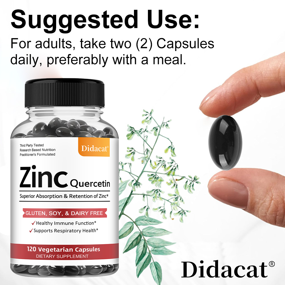 Quercetin & Zinc Vegetarian Ca - Wellness Quercetin ulasan dan harga