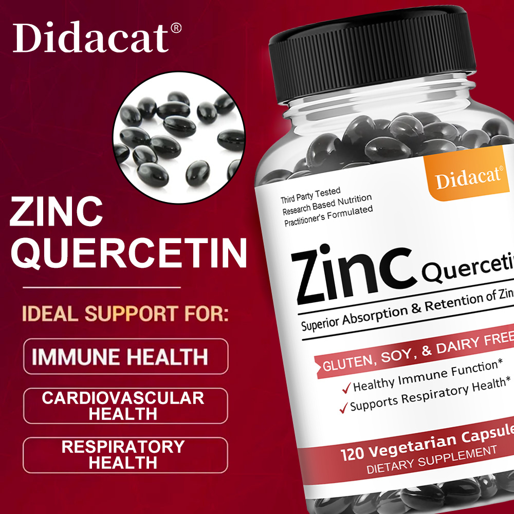 Quercetin & Zinc Vegetarian Ca - Wellness Quercetin ulasan dan harga
