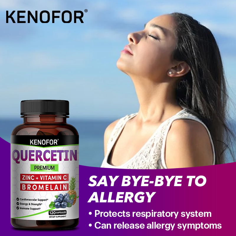 Quercetin Capsules with Bromel - Wellness Quercetin ulasan dan harga