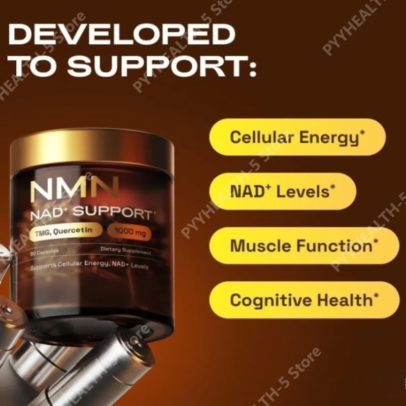 NMN NAD+ Support Capsules 1000 - Wellness Quercetin ulasan dan harga