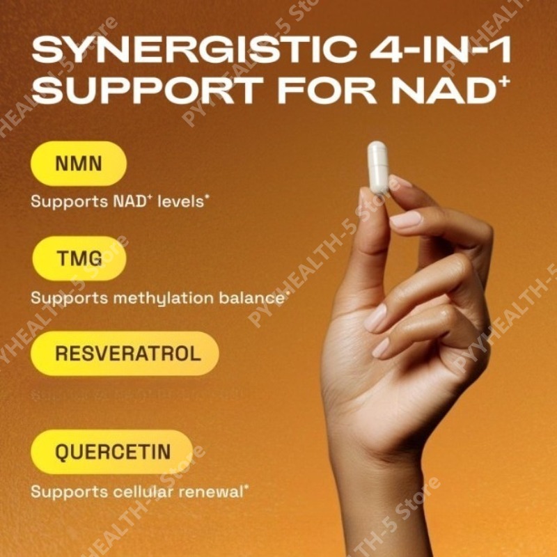 NMN NAD+ Support Capsules 1000 - Wellness Quercetin ulasan dan harga