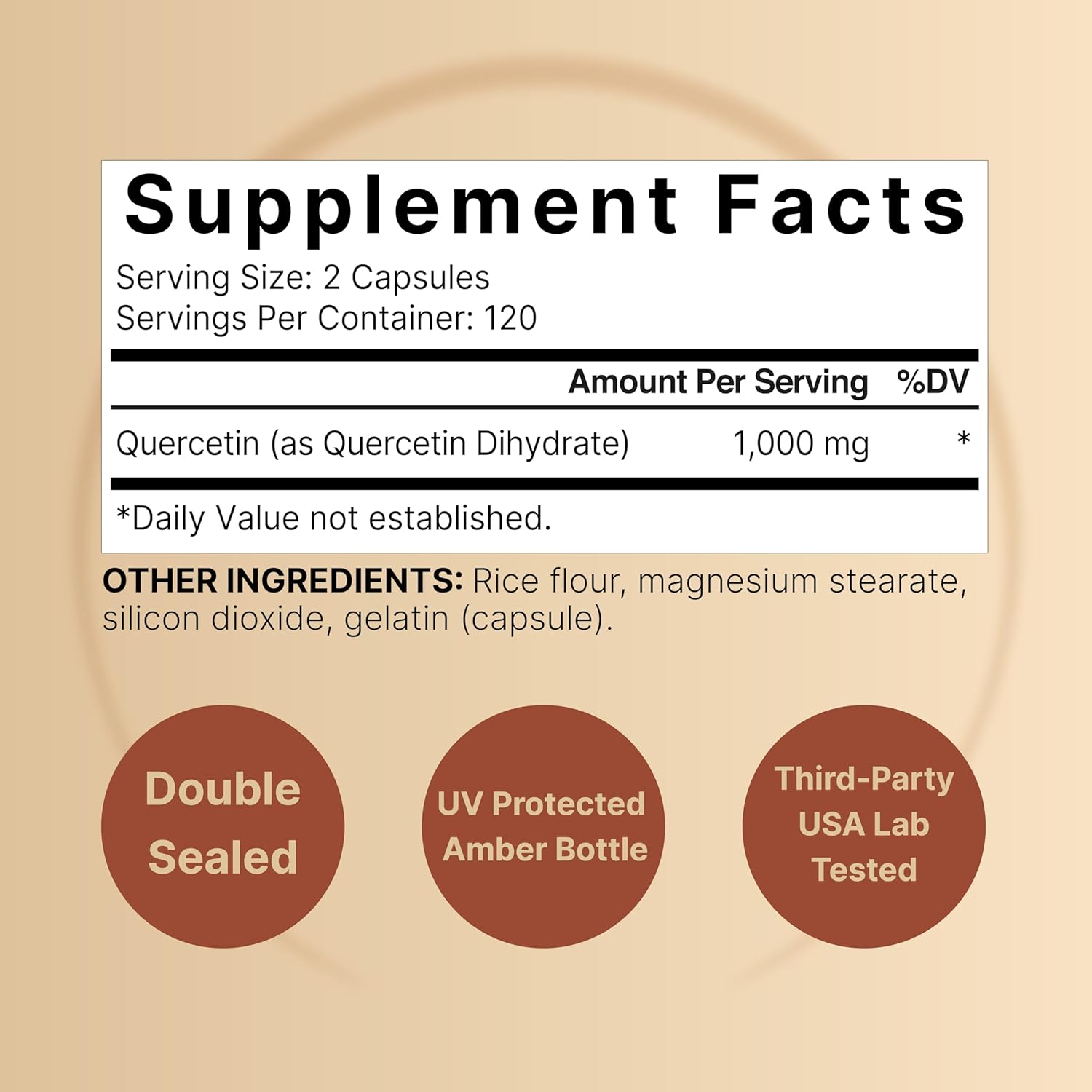Quercetin Vegetarian Capsule S - Wellness Quercetin ulasan dan harga