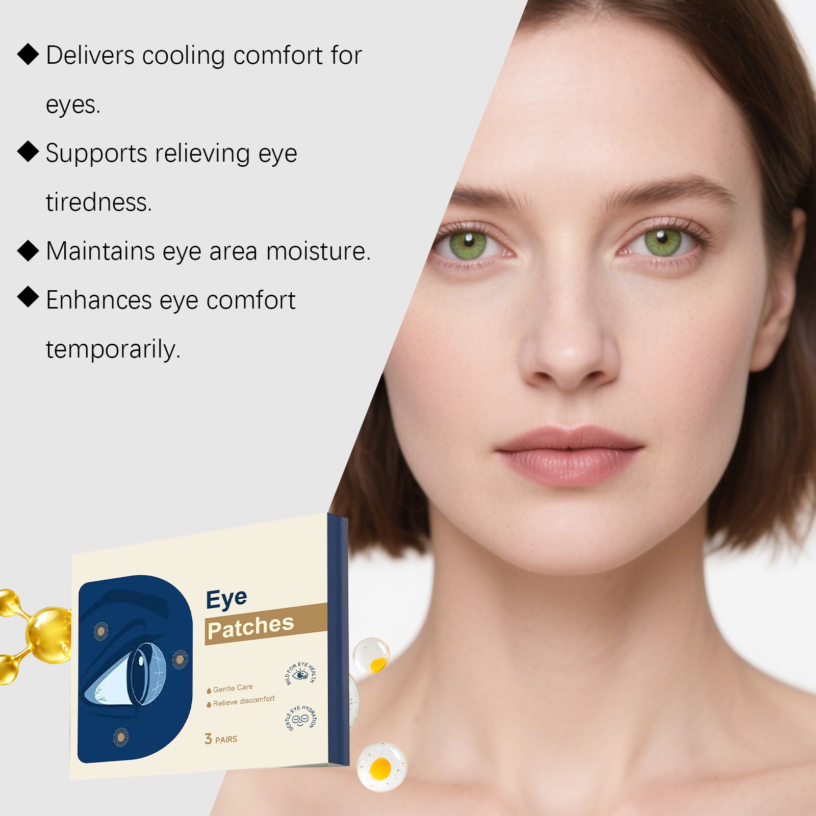 Mint Eye Soothing Patch Provid - Herbal Zone ulasan dan harga