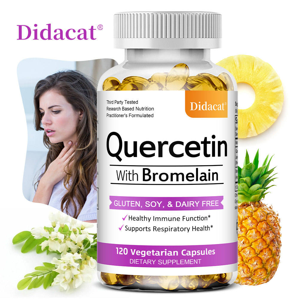 Quercetin & Bromelain Capsules - Wellness Quercetin ulasan dan harga