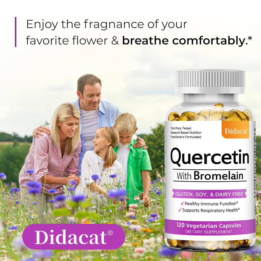 Quercetin & Bromelain Capsules - Wellness Quercetin ulasan dan harga