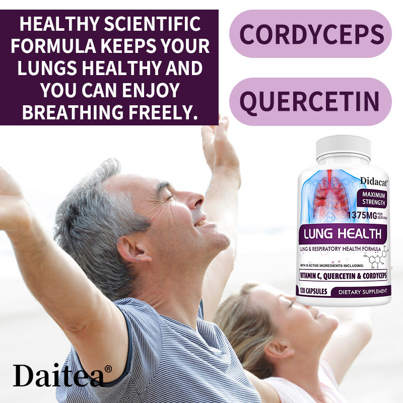 Lung Detox & Cleanse Capsules  - Wellness Quercetin ulasan dan harga