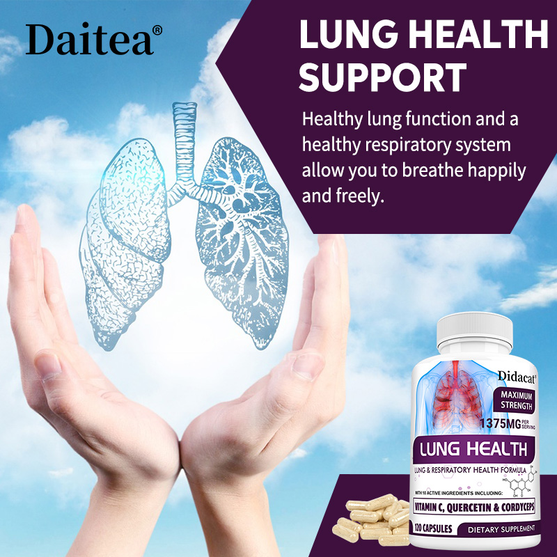 Lung Detox & Cleanse Capsules  - Wellness Quercetin ulasan dan harga