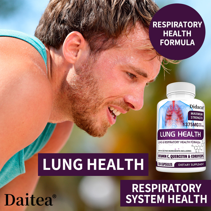Lung Detox & Cleanse Capsules  - Wellness Quercetin ulasan dan harga