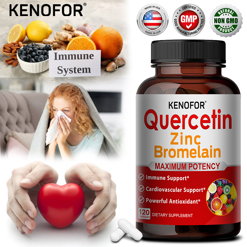 Zinc Quercetin Bromelain Capsu - Wellness Quercetin ulasan dan harga