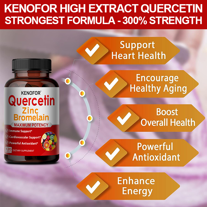 Zinc Quercetin Bromelain Capsu - Wellness Quercetin ulasan dan harga