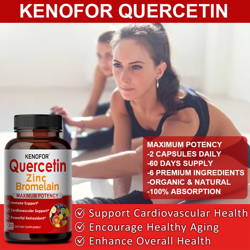 Zinc Quercetin Bromelain Capsu - Wellness Quercetin ulasan dan harga