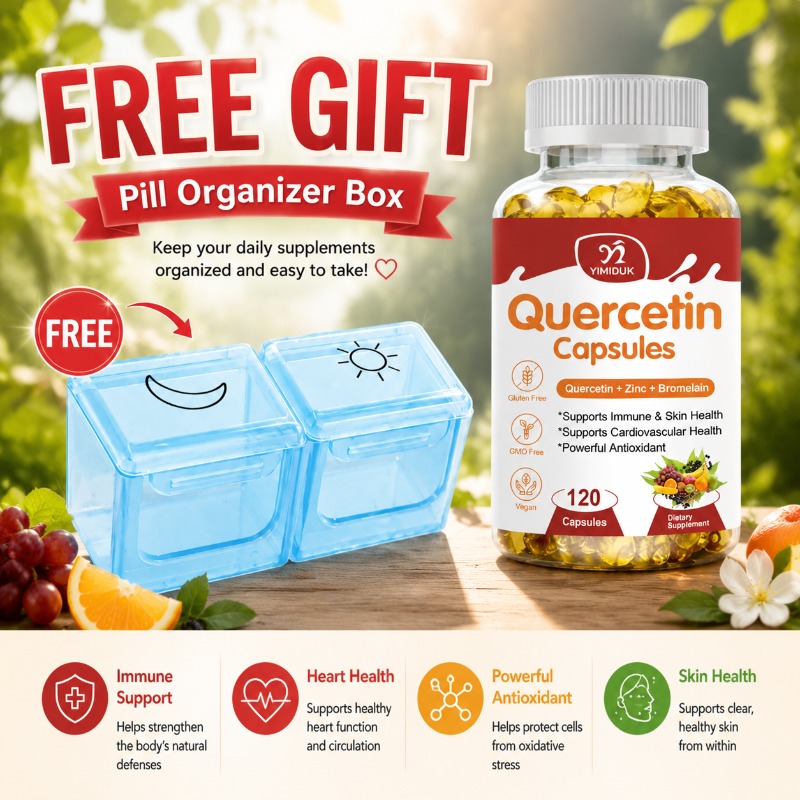 Daily Quercetin Capsules, with - Wellness Quercetin ulasan dan harga