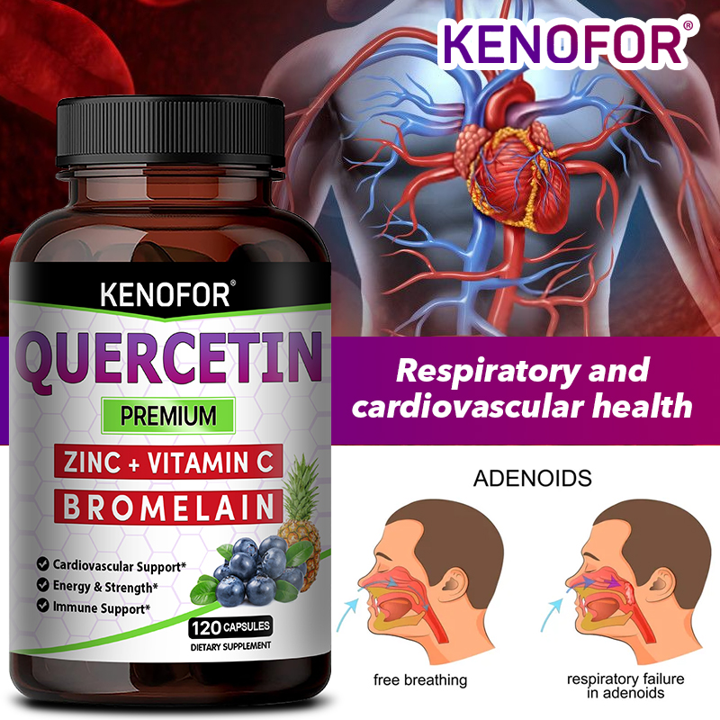 Quercetin Capsules with Bromel - Wellness Quercetin ulasan dan harga