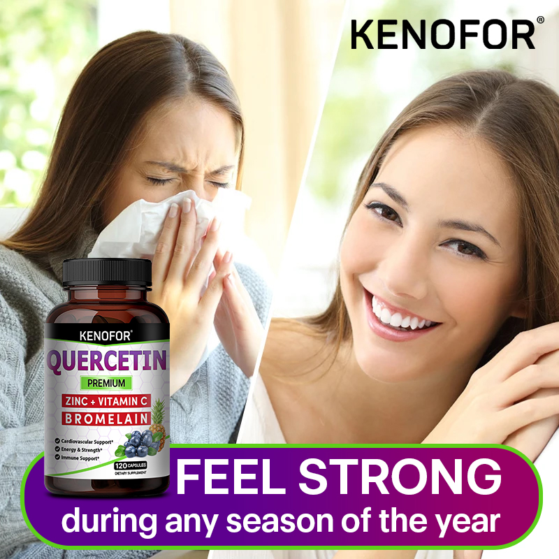 Quercetin Capsules with Bromel - Wellness Quercetin ulasan dan harga