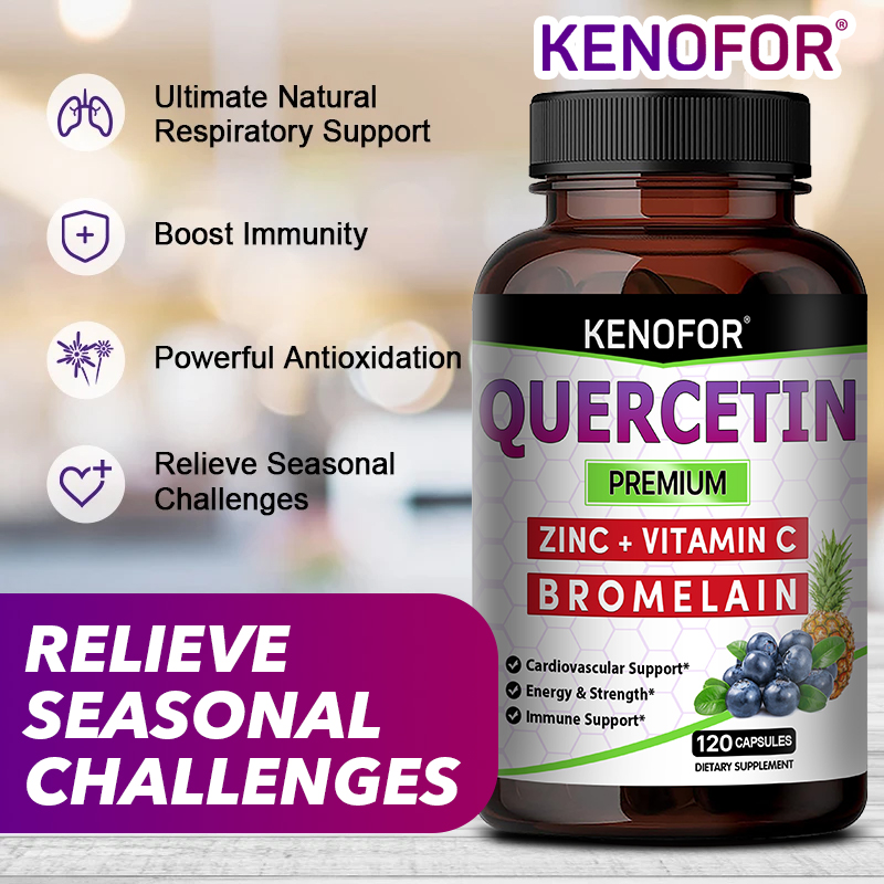 Quercetin Capsules with Bromel - Wellness Quercetin ulasan dan harga