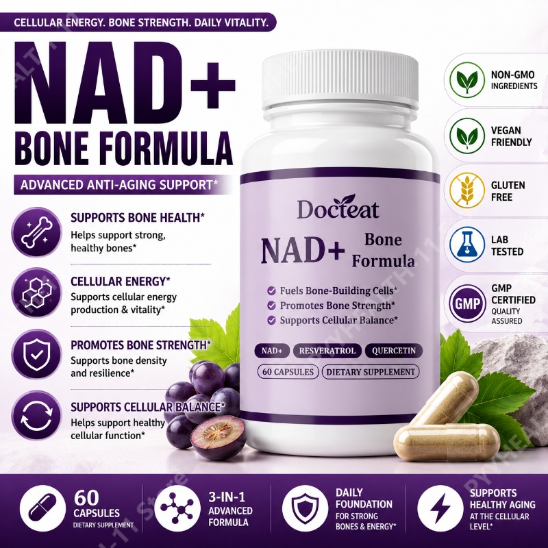 Docteat NAD+ Capsules with Res - Wellness Quercetin ulasan dan harga