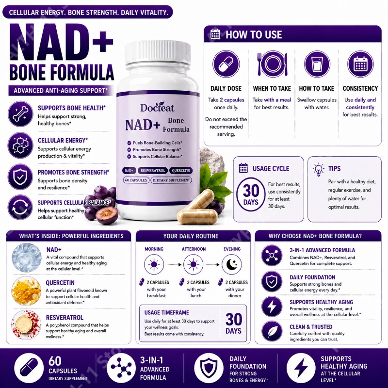 Docteat NAD+ Capsules with Res - Wellness Quercetin ulasan dan harga