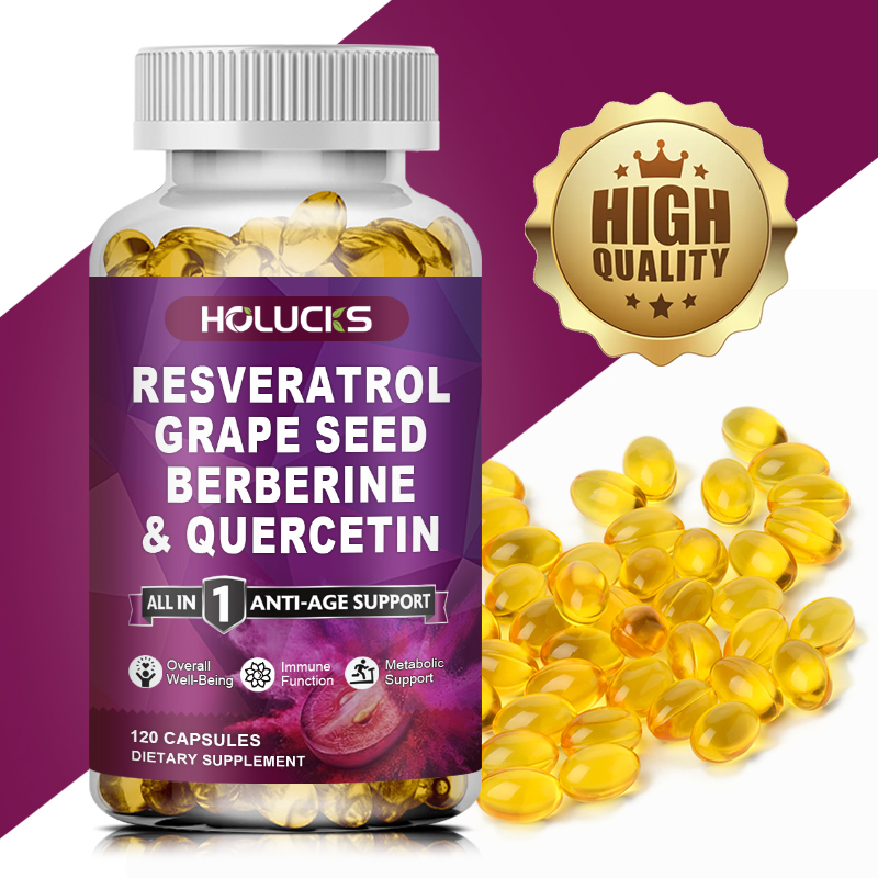 HOLUCKS Resveratrol Supplement - Wellness Quercetin ulasan dan harga